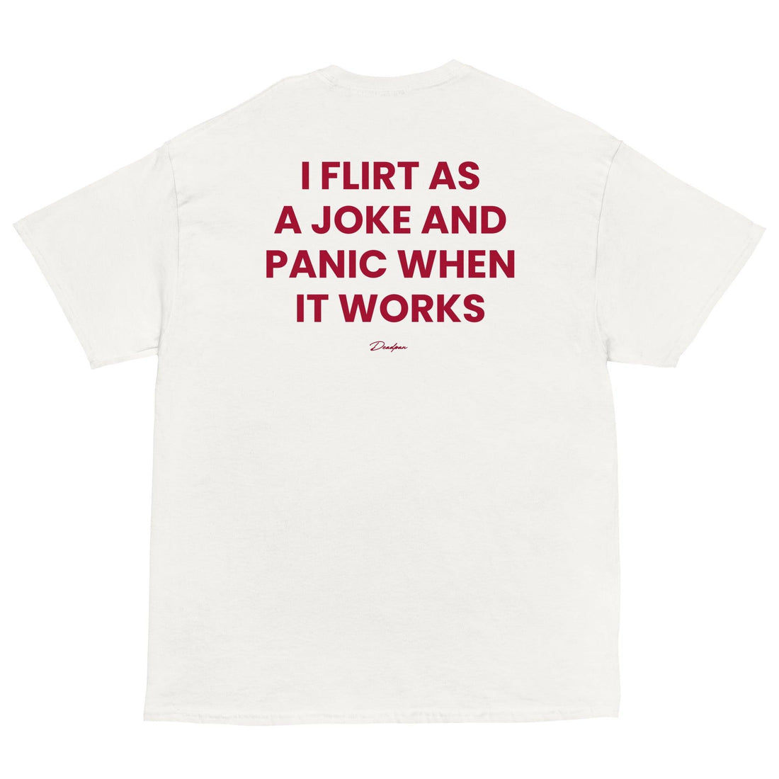 I FLIRT AS A JOKE AND PANIC WHEN IT WORKS