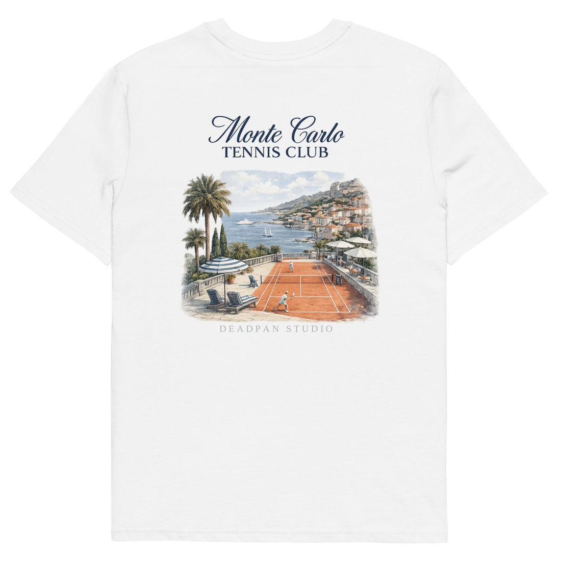 Monte Carlo Tennis Club Graphic T-Shirt