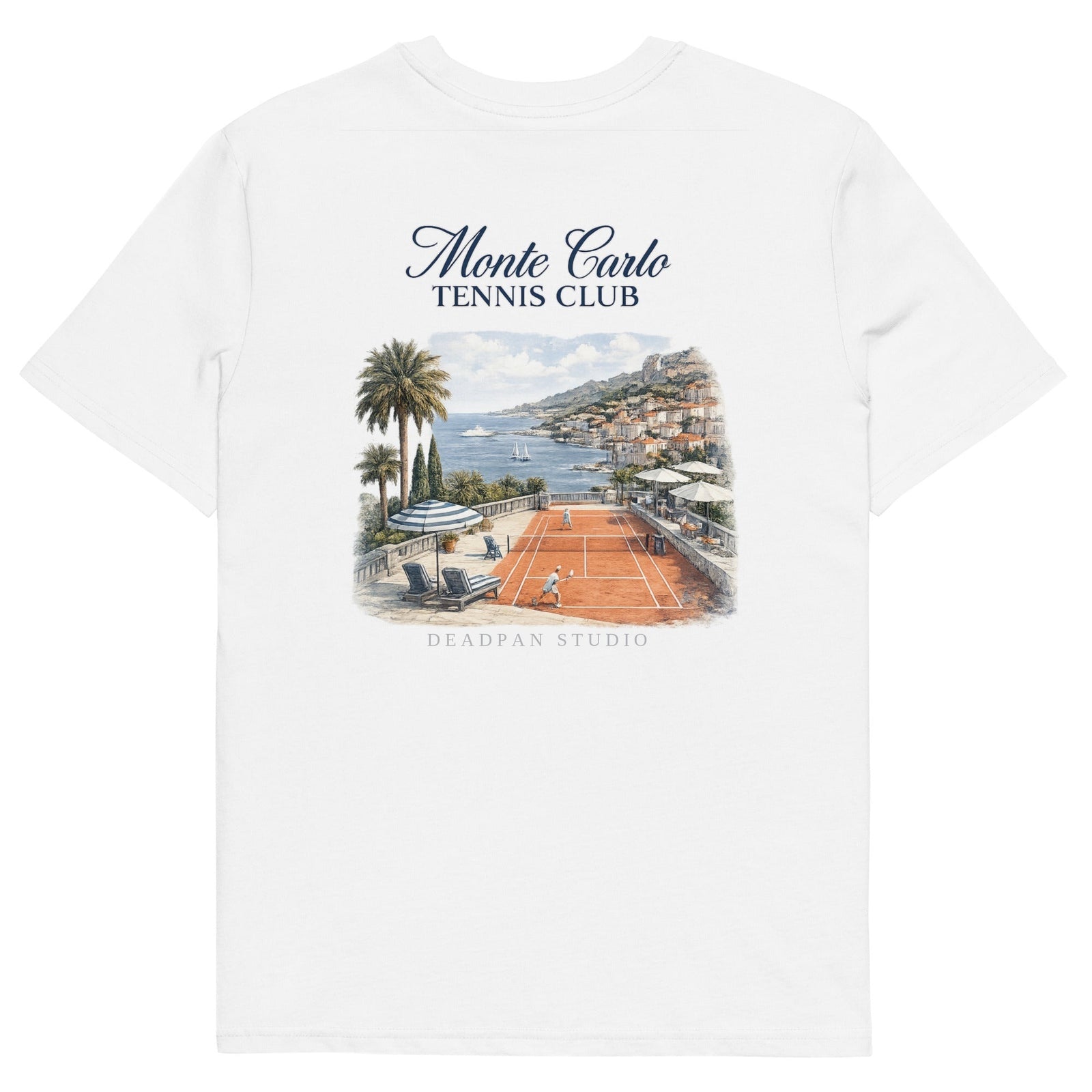 Monte Carlo Tennis Club Graphic T-Shirt