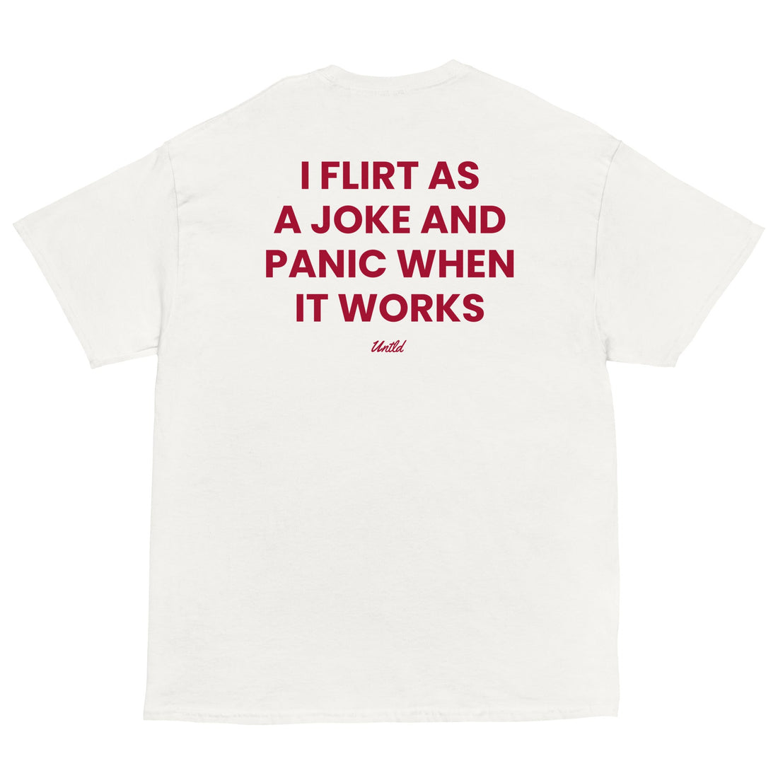I FLIRT AS A JOKE AND PANIC WHEN IT WORKS