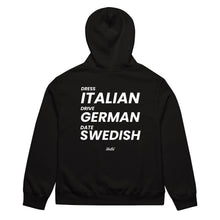 DRESS ITALIAN DRIVE GERMAN DATE SWEDISH HOODIE